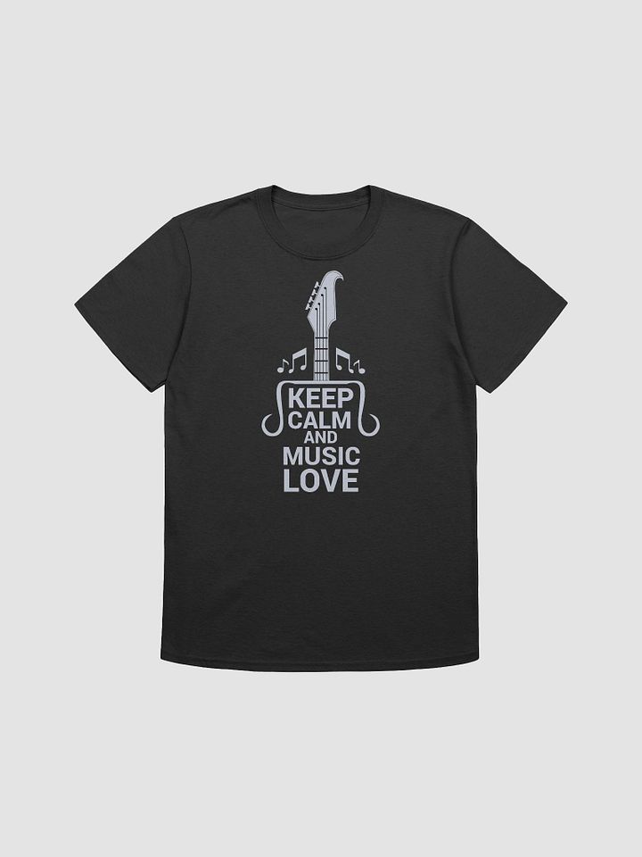 Music Love Guitar Headstock Tee product image (1)
