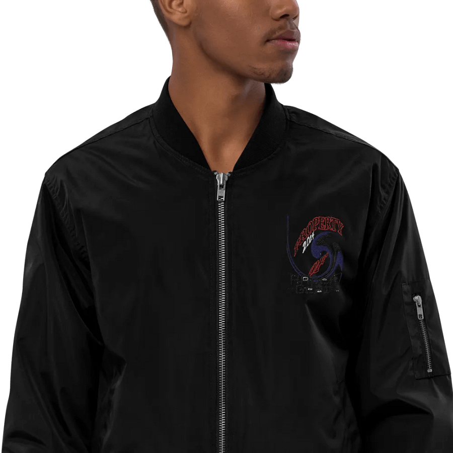 Premium Recycled Bomber - Embroidered - Property Of HApex Gear 2024 product image (9)