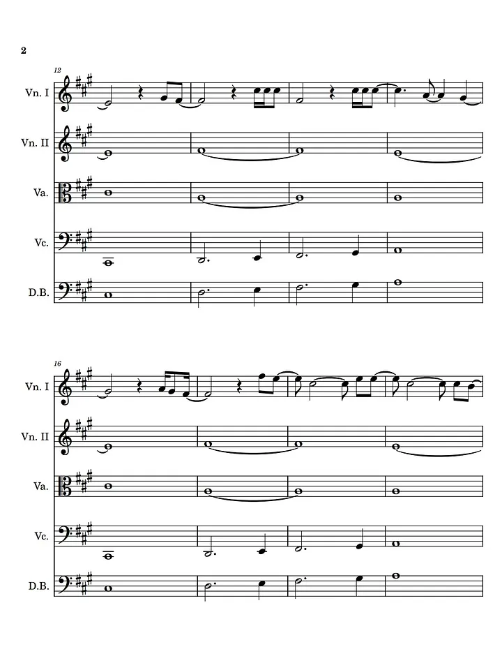 In This Shirt (From "A Long Way Down" Orchestra Cover) Sheet Music product image (2)