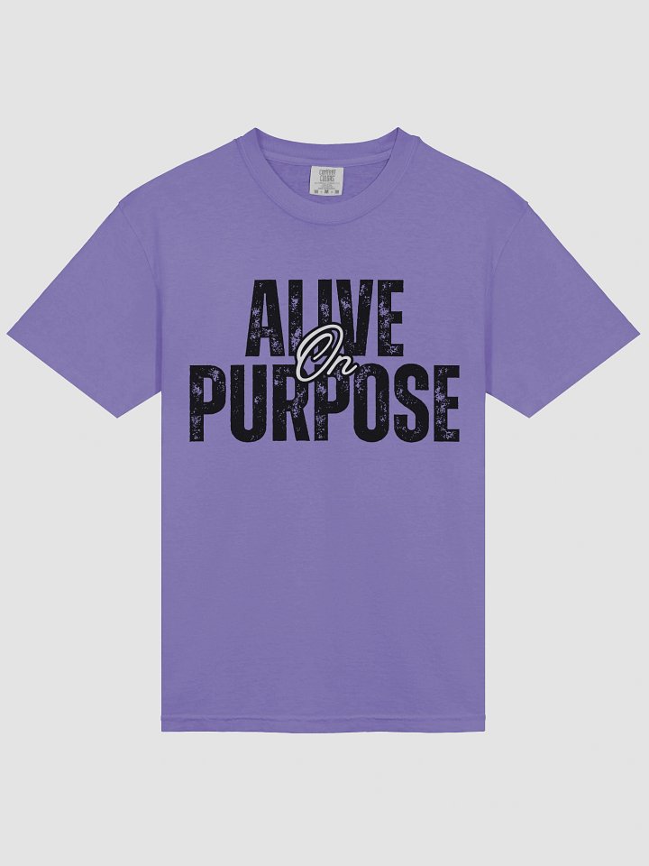 Alive on Purpose T shirt product image (2)