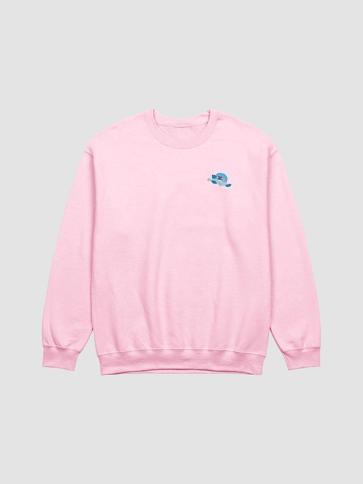 Bucket Hat Sweatshirt (White Signature) product image (1)