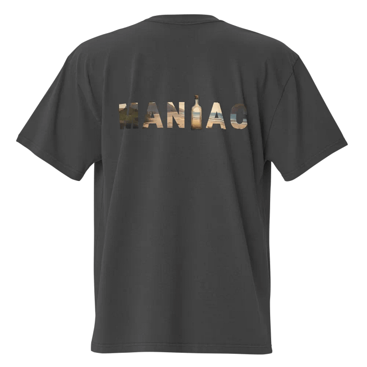MANIAC Beach Landscape Oversized T-Shirt product image (1)