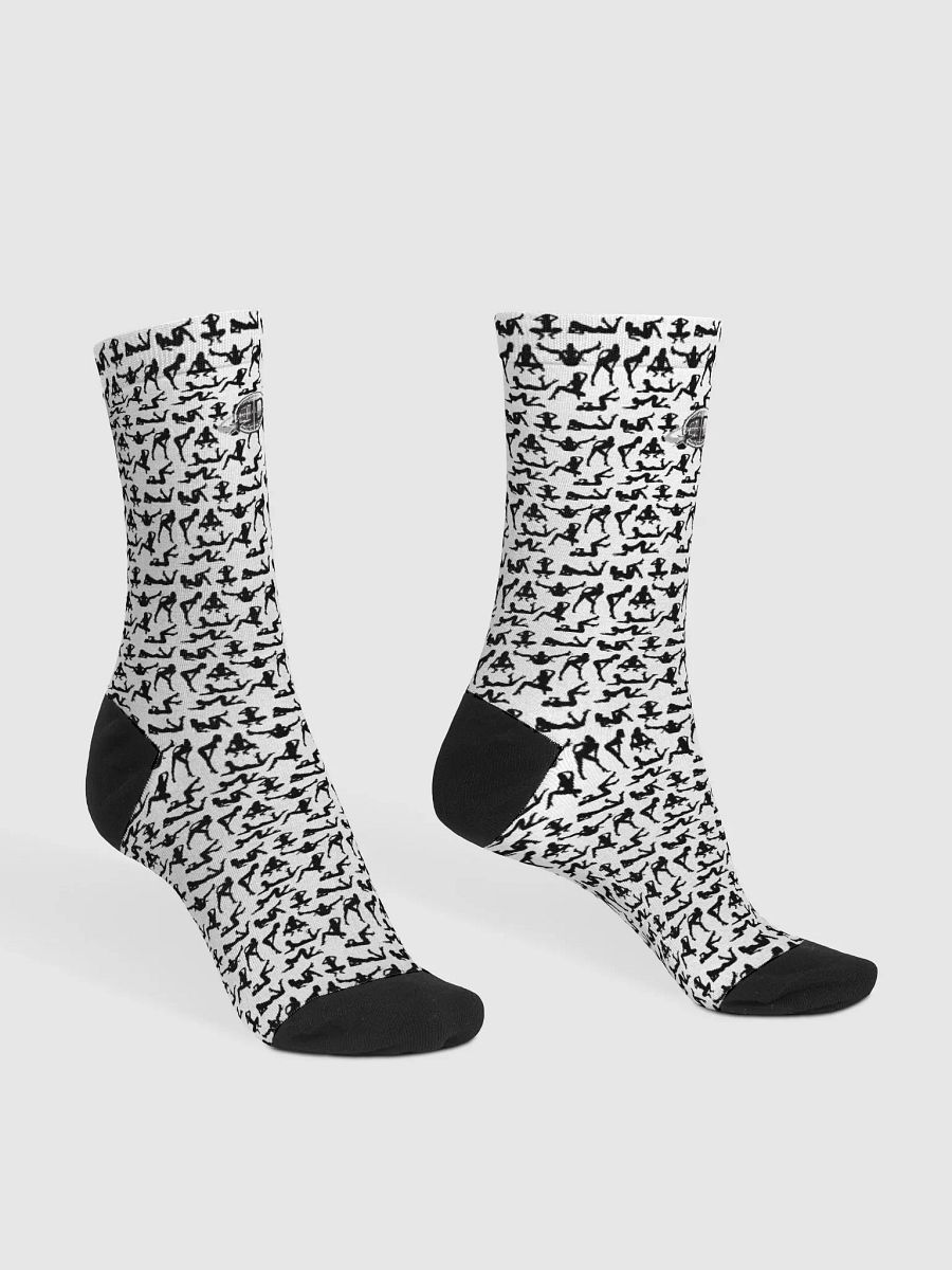 A Perfect Ten - WHITE | Sustainable Crew Socks product image (3)