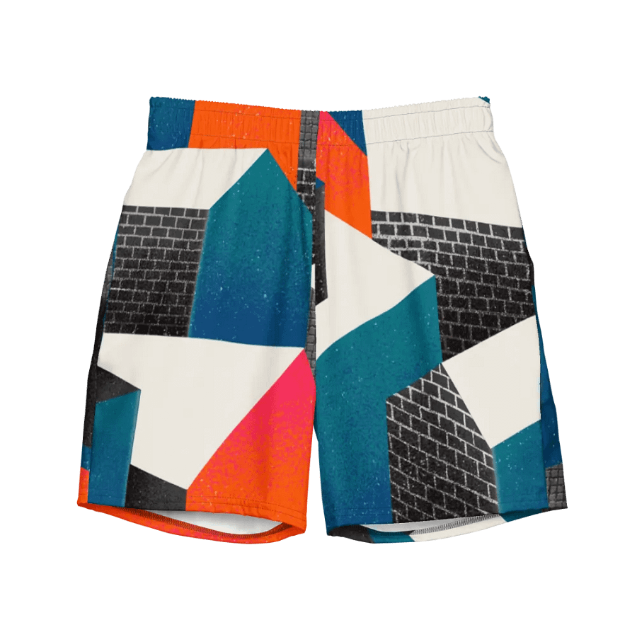 Urban Geometry All-Over Swim Trunks product image (3)