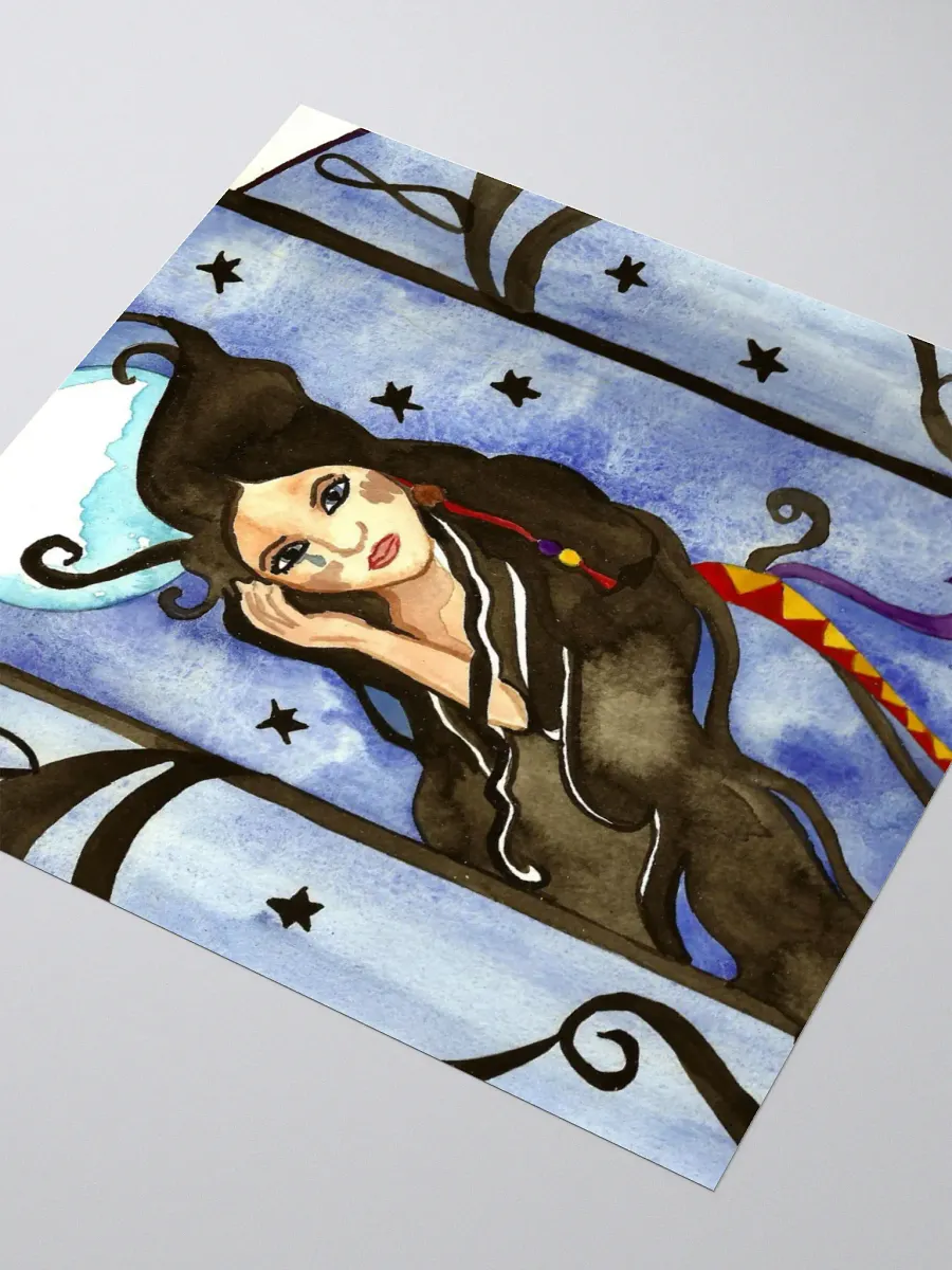 Kuutar Goddess Of The Moon Sticker product image (6)