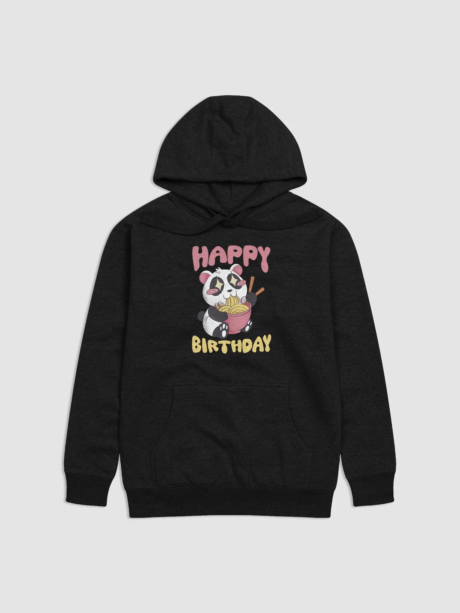 Happy Birthday (Panda Eating Noodles) Hoodie 1 product image (1)