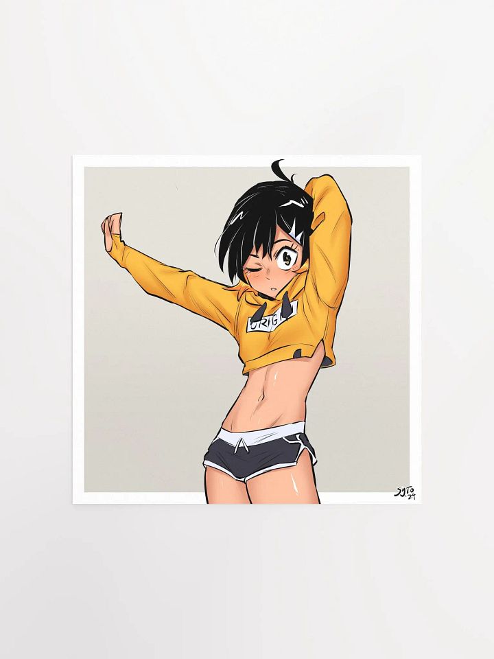 Amber "Comfy Hoodie" Poster product image (1)