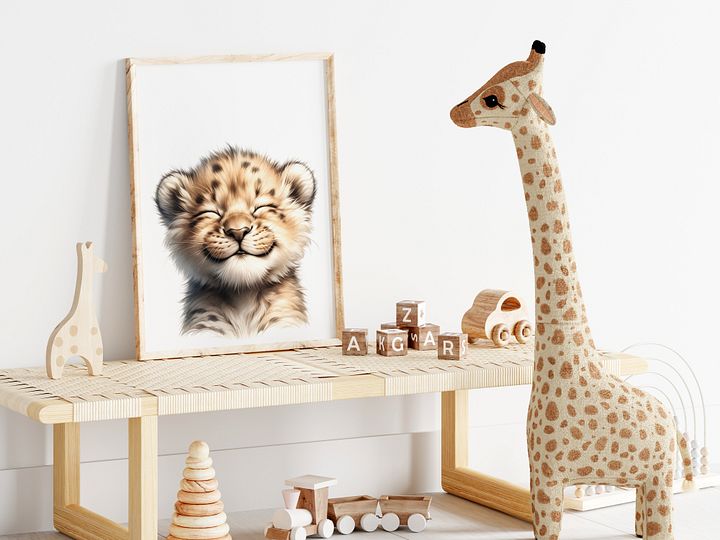 Happy Safari Lion Nursery Decor product image (2)