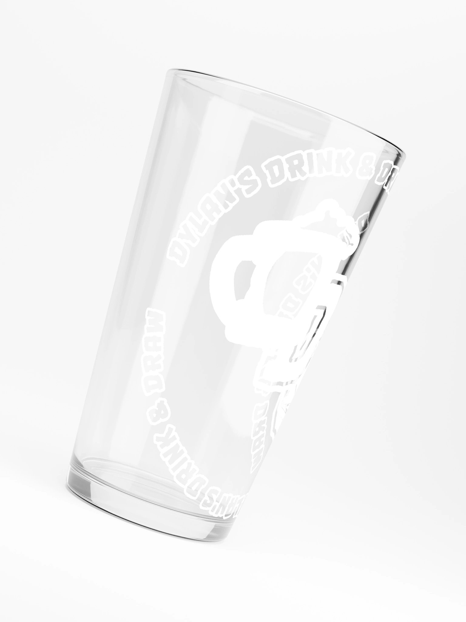 Dylan's Drink & Draw Pint Glass product image (6)