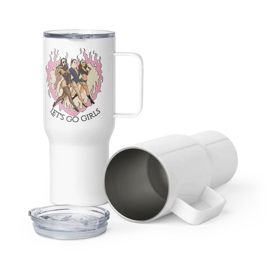 Horror Pin-up Trio Travel Mug product image (9)