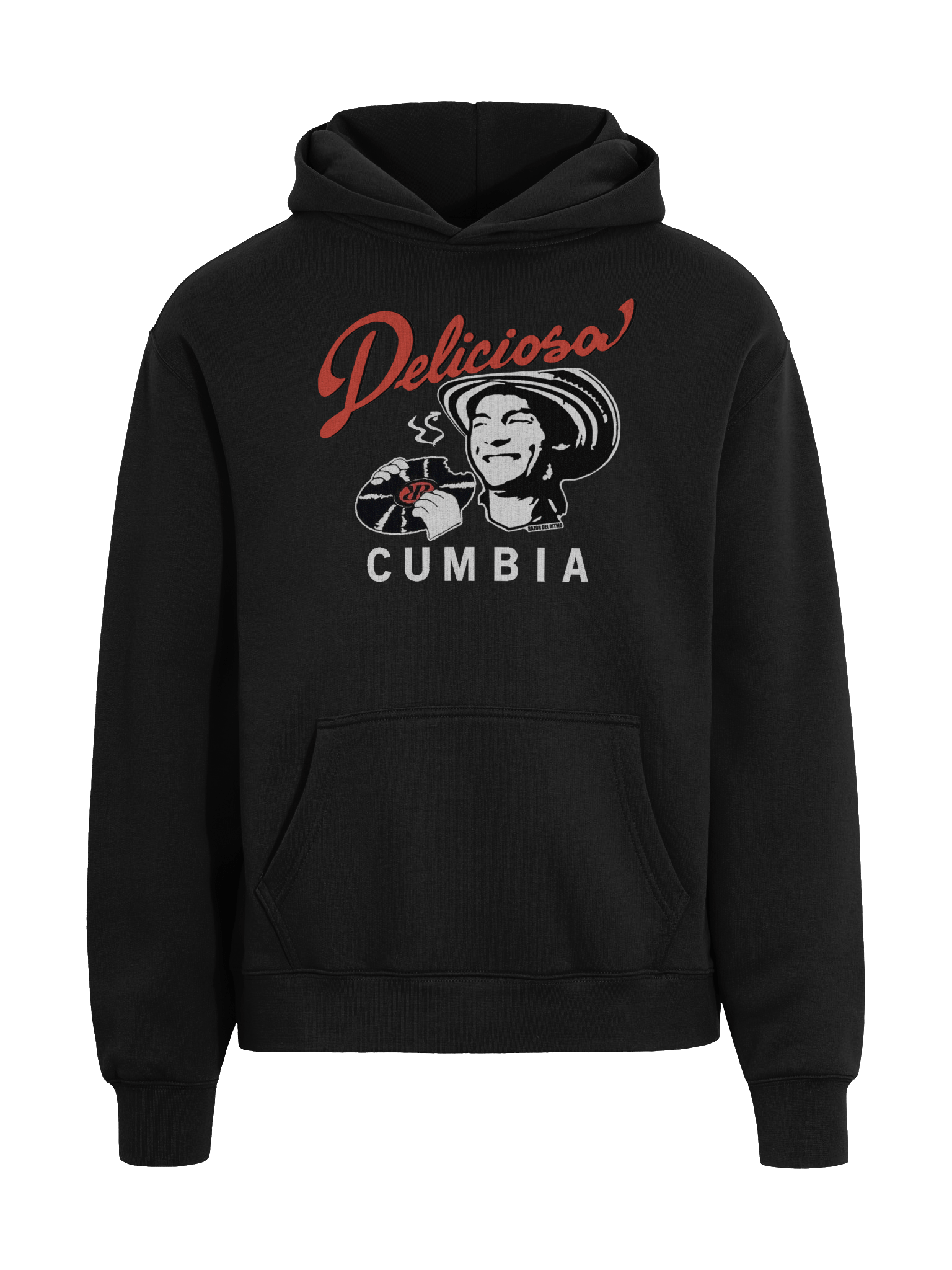 Deliciosa Cumbia Hoodie | BLK product image (3)