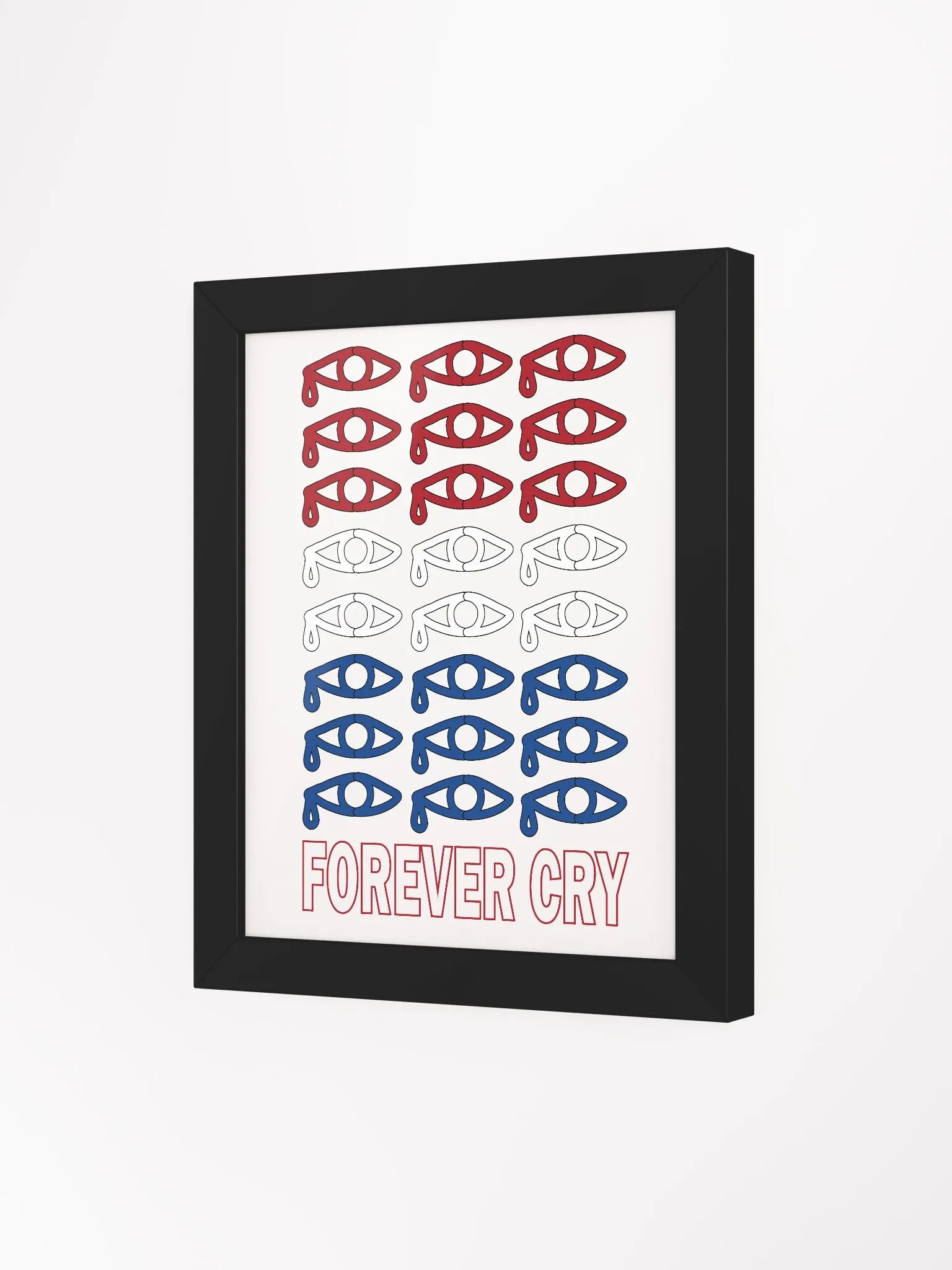 Netherlands - Forever Cry - Framed High-Quality Matte Poster product image (1)