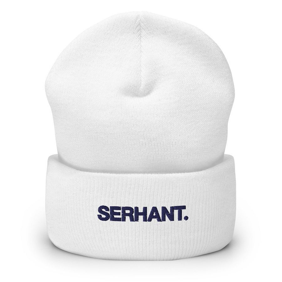 SERHANT. White Beanie product image (1)