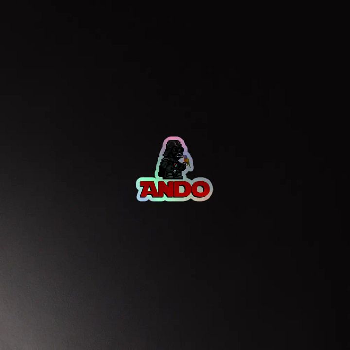 Ando holo sticker product image (4)