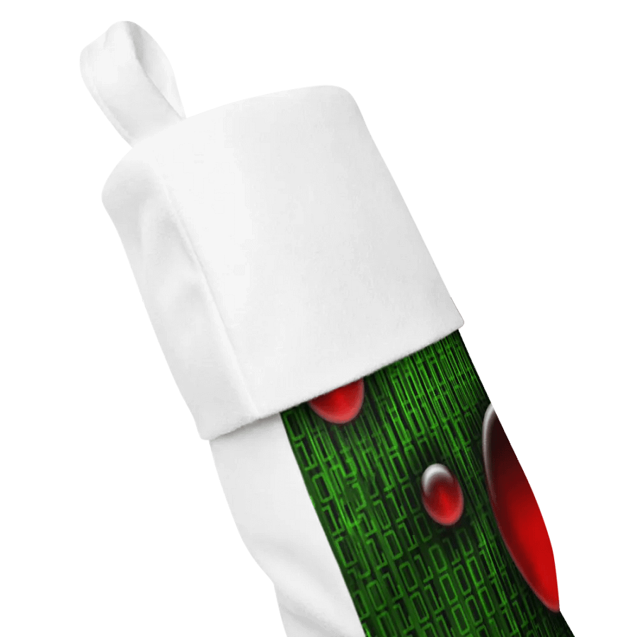 Nerdy Binary Data Christmas Stocking product image (3)