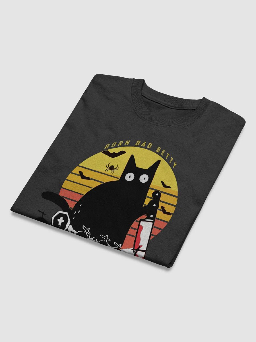 Midnight Mischief Cat T-Shirt product image (4)