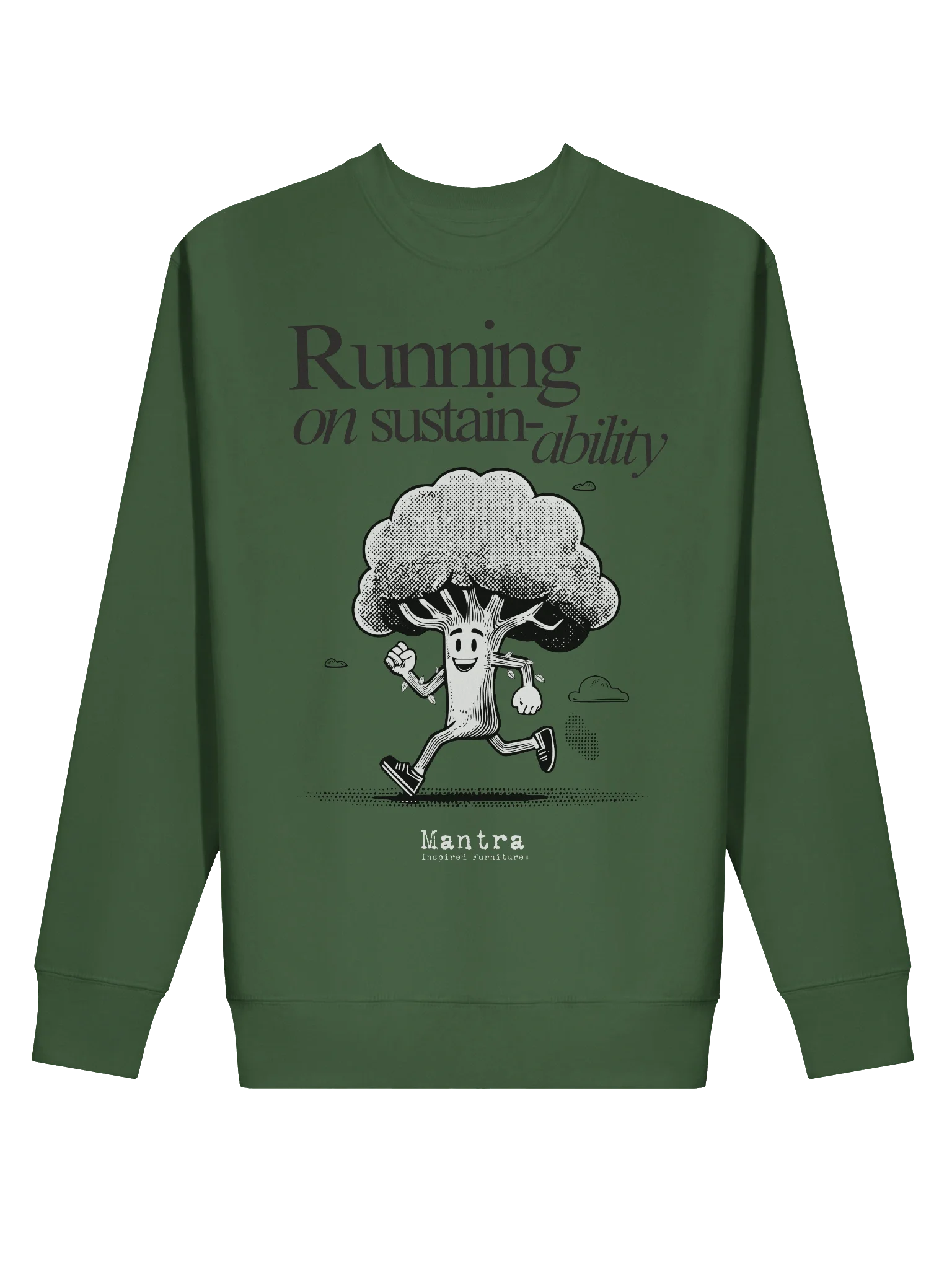 Running on Sustainability Crewneck Sweatshirt product image (2)