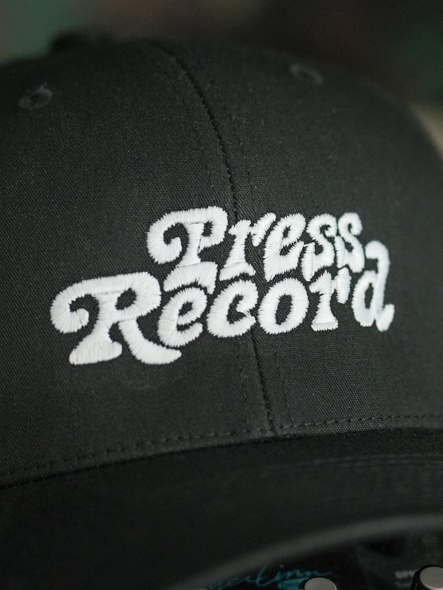 Press Record Low Profile Trucker Hat product image (2)