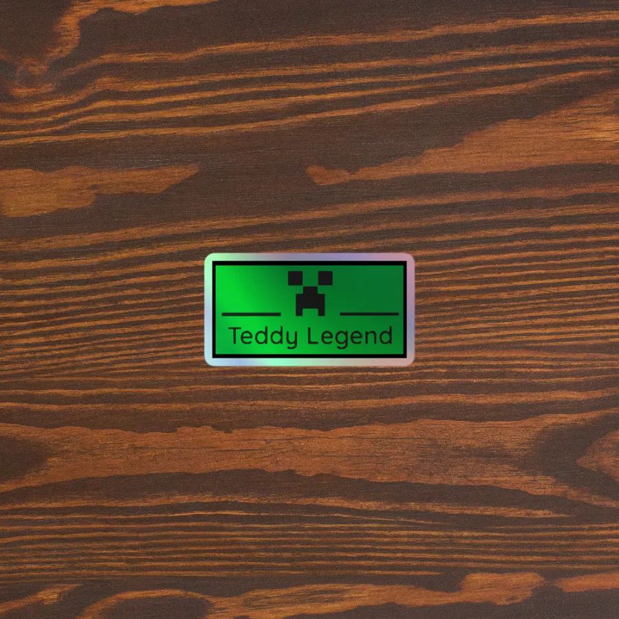 Teddy Legend Holographic Sticker Sheet product image (5)