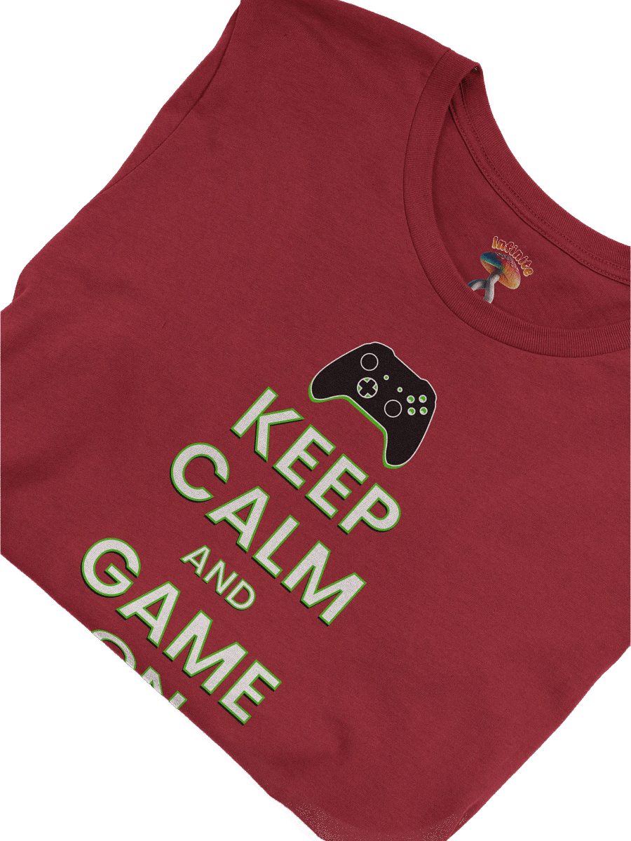KEEP CALM AND GAME ON XB T-SHIRT product image (5)