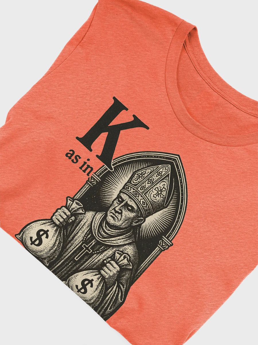 K as in kleptocracy t-shirt product image (43)