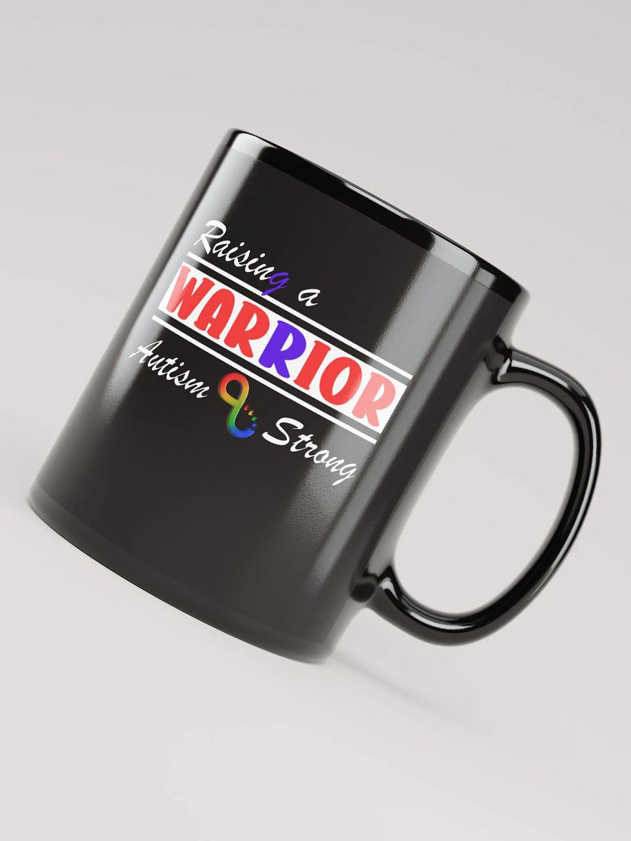 Raising A Warrior, Autism Strong Glossy Ceramic Mug product image (4)