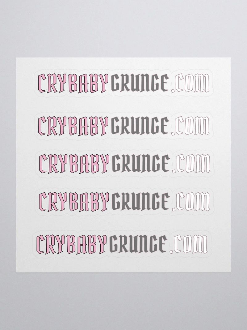 GRUNGE STICKERS
