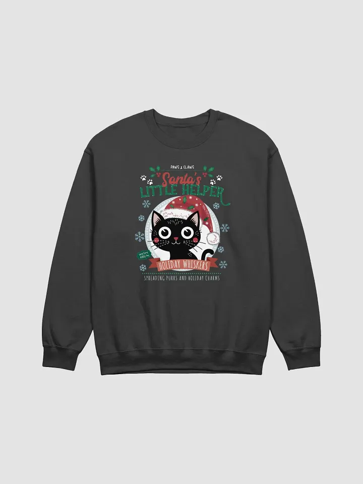 Santa's Little Helper Sweatshirt - dark colors product image (2)