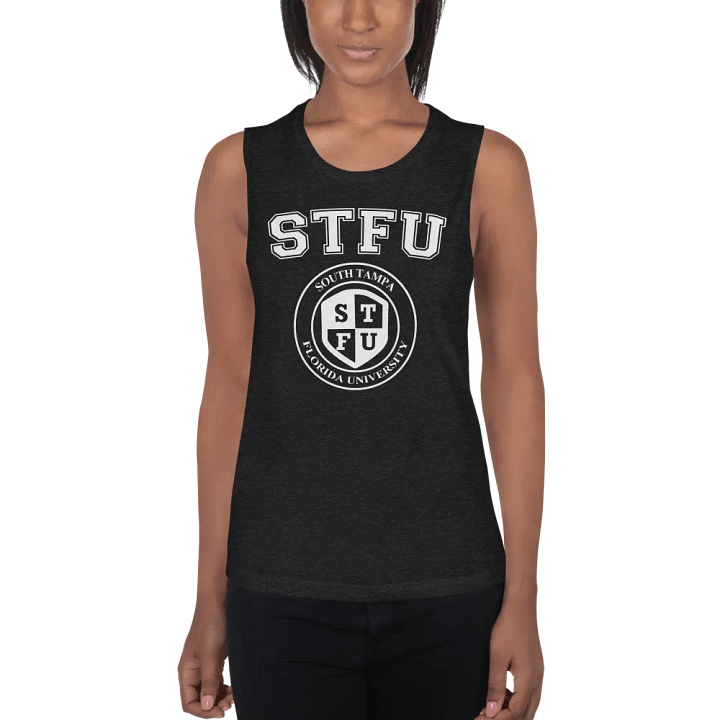 Women's Muscle Tank Top Dark Colors product image (1)