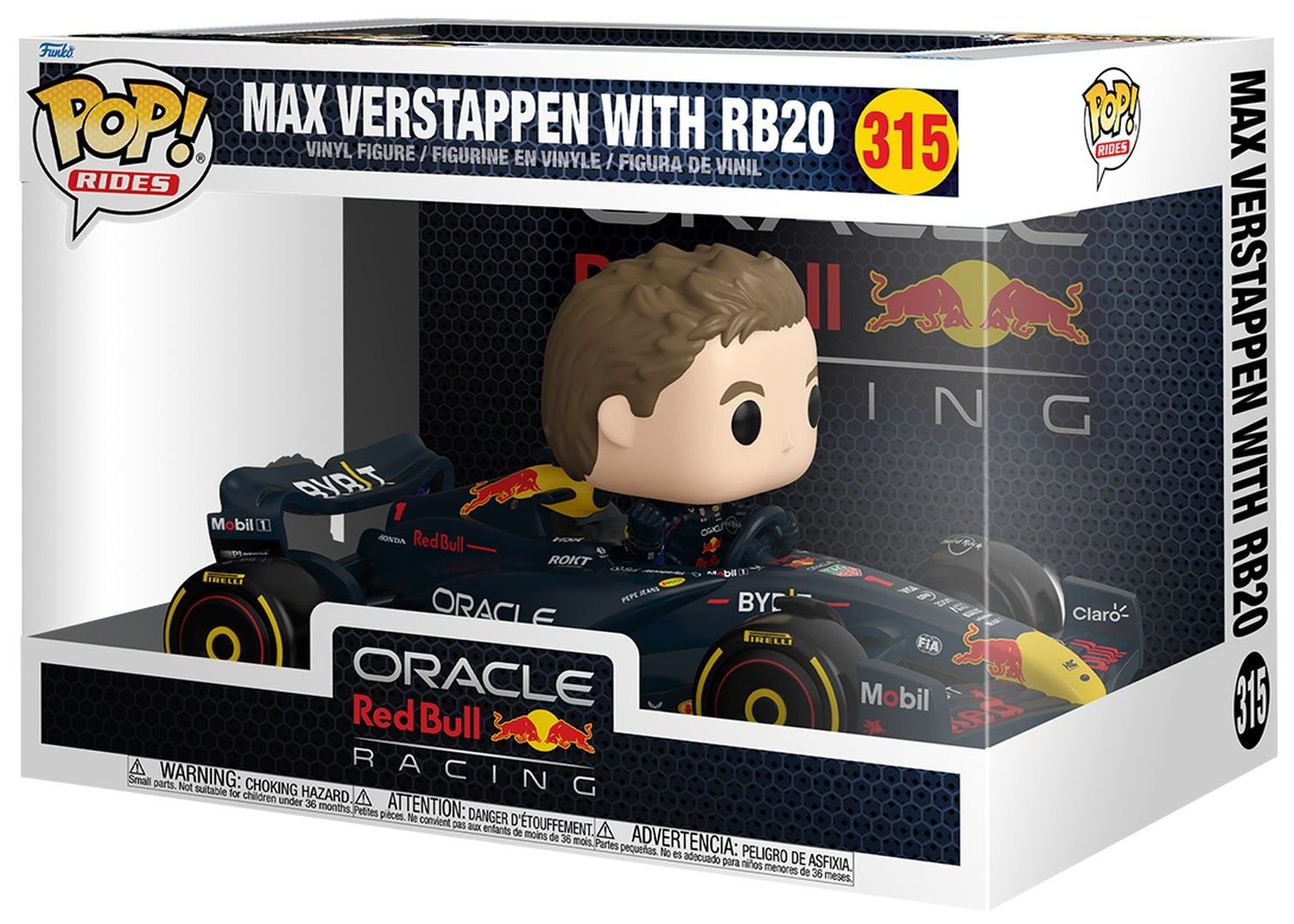 Funko POP! Formula 1 Rides: Red Bull - Verstappen with RB20 product image (2)