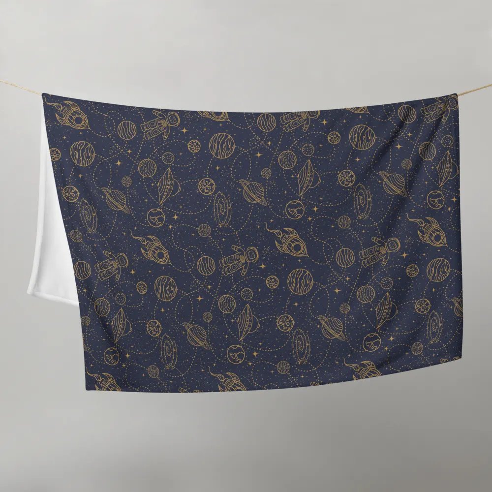 Explore The Universe Throw Blanket product image (3)