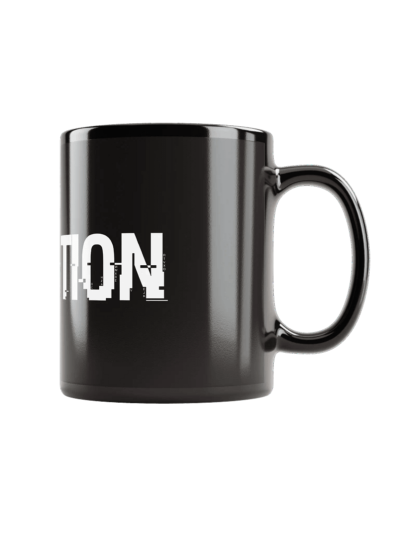 TV NATION BLACK MUG