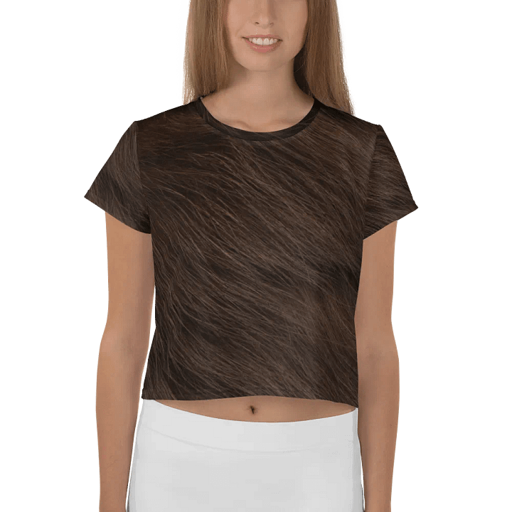 Havana Brown Cat Crop Tee product image (1)