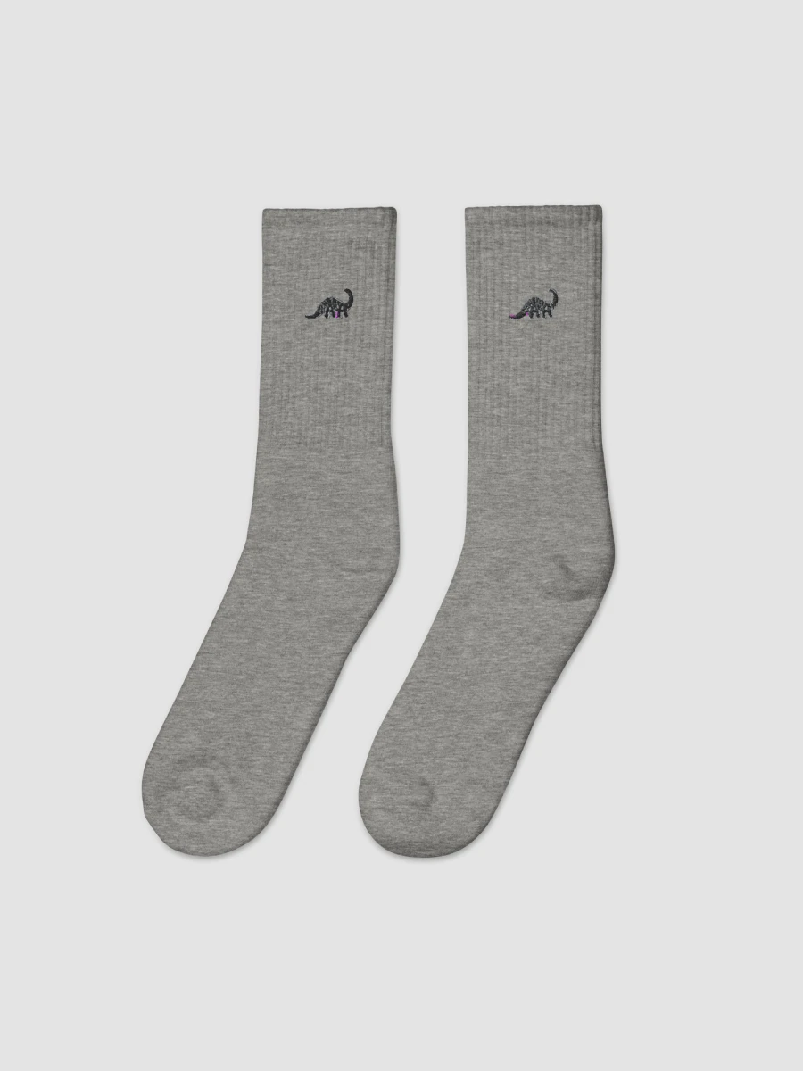 Brontosaurus Grey Socks product image (1)