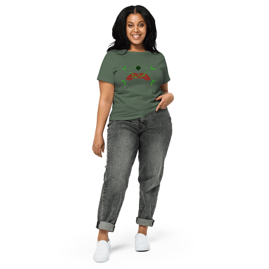 Galactic Gamer High-Waisted Tee product image (3)