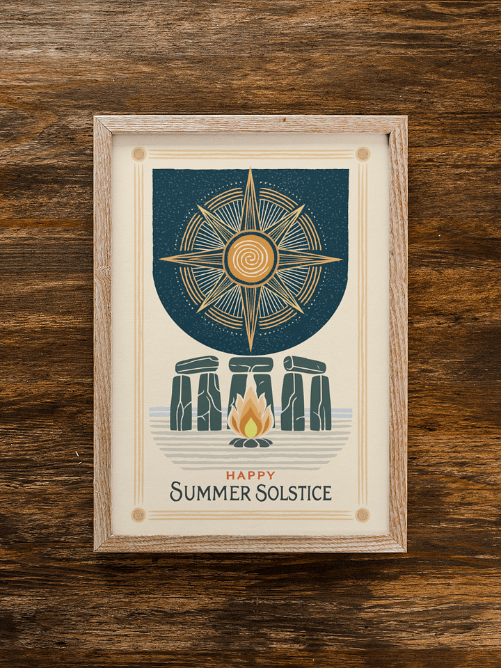 Pagan Summer Solstice Poster product image (1)