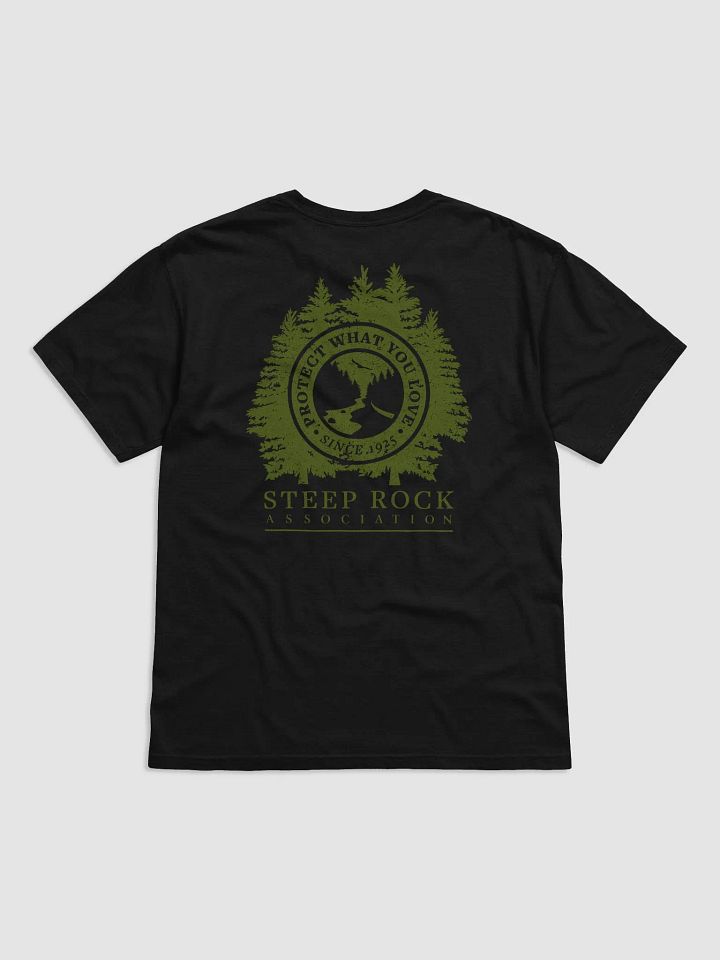 Steep Rock t-shirt (dark green logo) product image (4)