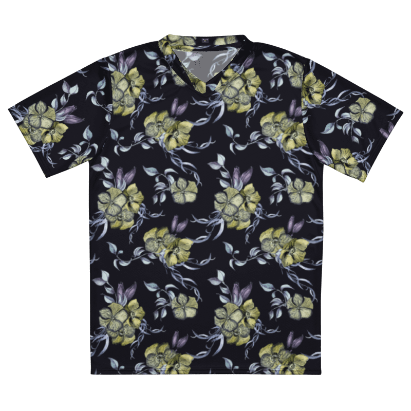 Gothic Flower | Recycled Unisex Sports Jersey product image (6)