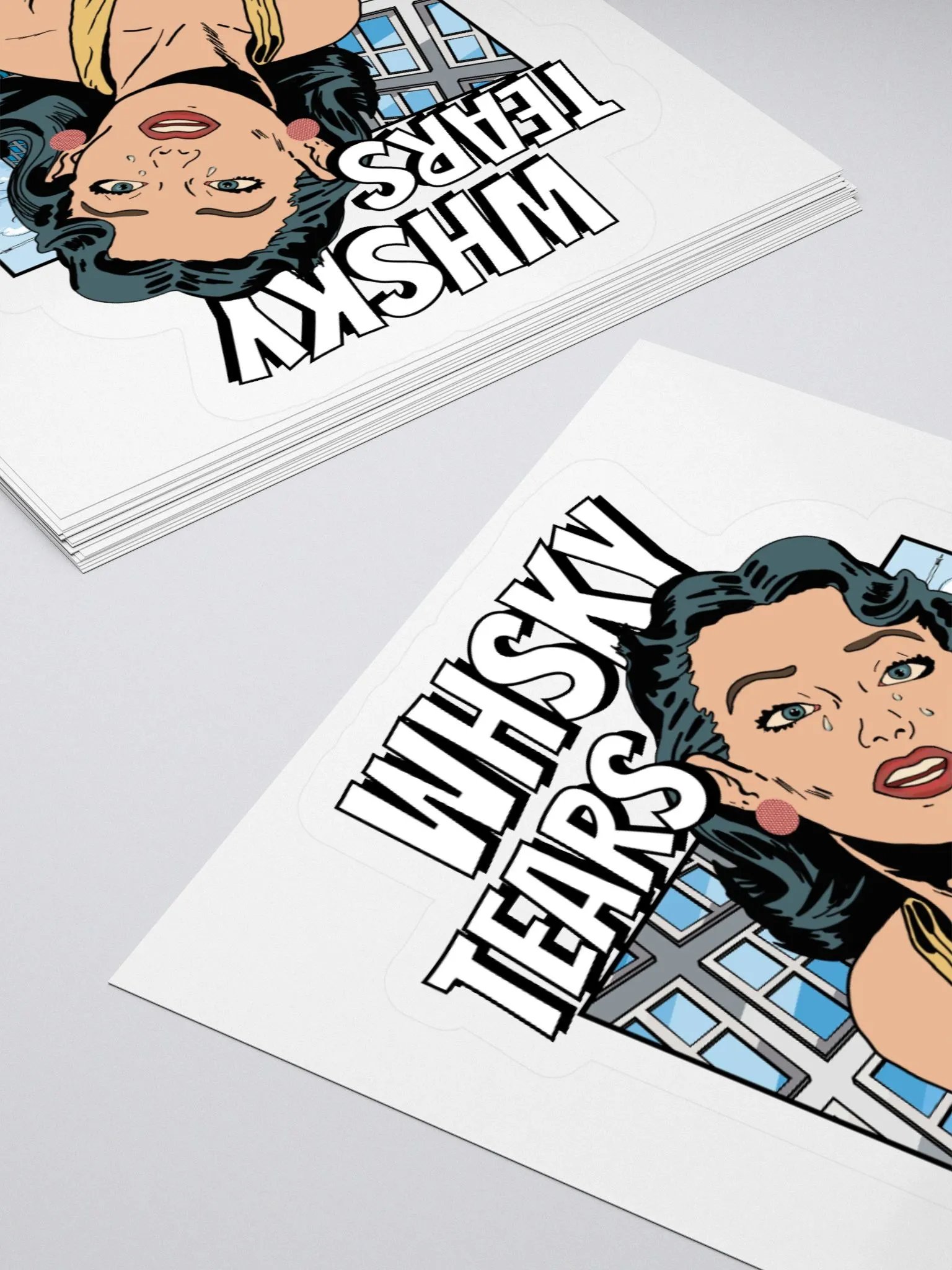 WHSKY TEARS Urban Pop Art Stickers product image (15)