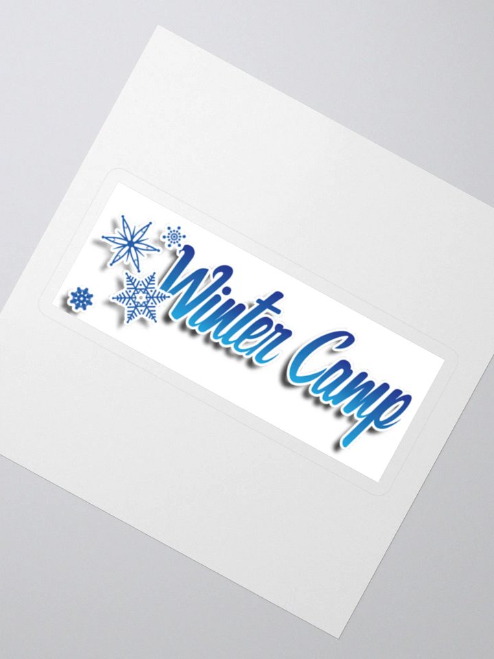 Winter Camp Sticker product image (2)