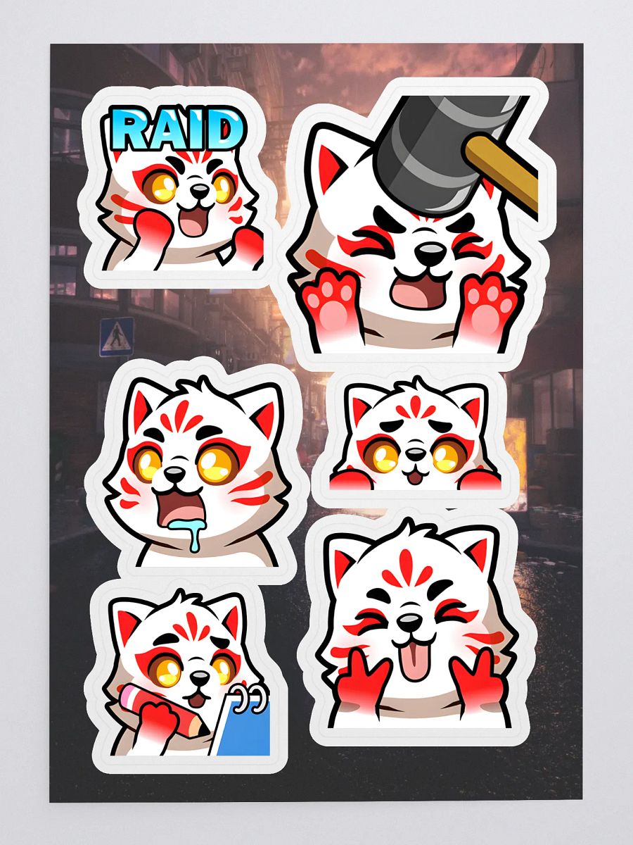 NikotaVR Sticker Sheet product image (3)