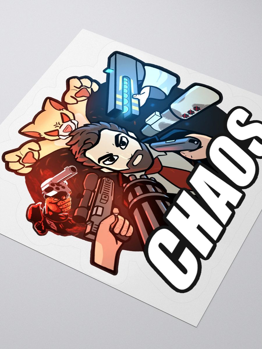 Surrounded by Chaos Sticker product image (6)
