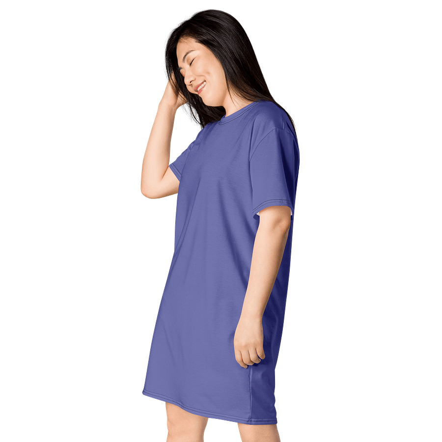 Oversized T-Shirt Dress - Serene Chetwode Blue, Sizes 2XS-6XL product image (3)