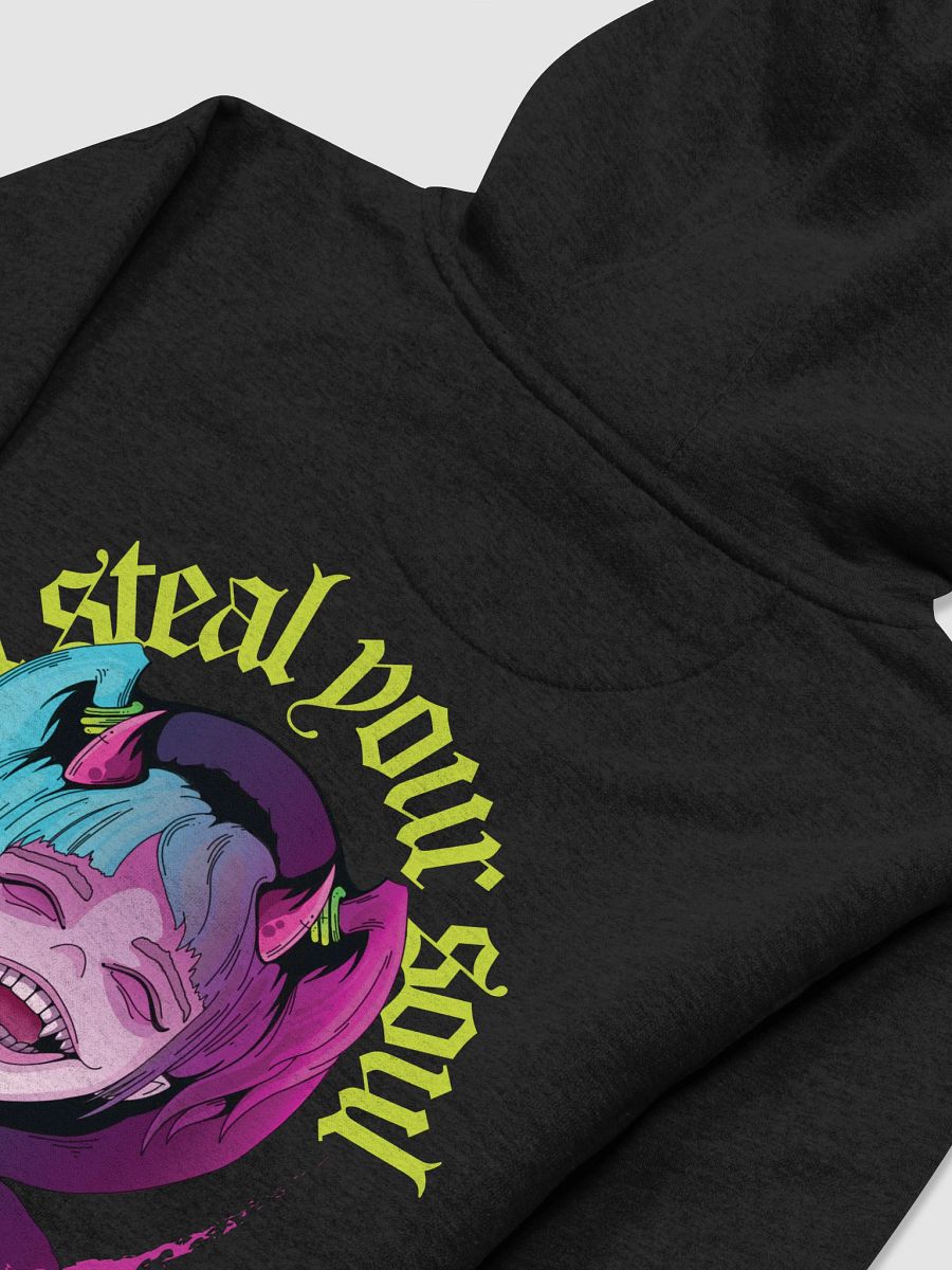 Demon Mode - Oni Echo Echo Hoodie (Lime Lettering) product image (4)