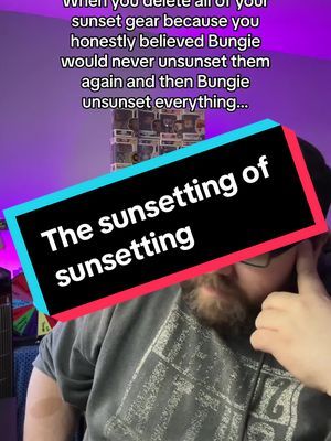 BUNGIE!!! Honestly the only thing I’m sad I got rid of was my Ghost Primus. Maybe itll come back as a brave weapon some day. #destiny2 #destiny2memes #destinytiktok #destiny2tiktok #destiny2community #bungie #thefinalshape #sunset 