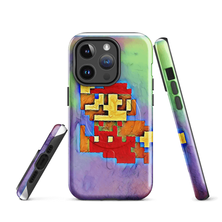 8-Bit Red Plumber iPhone® Case product image (1)