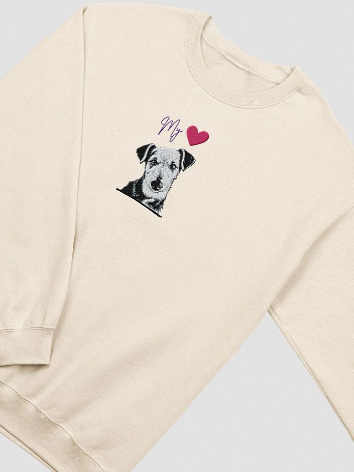 MY VALENTINE! SWEATSHIRT WITH PERSONALIZED NAME / EMBROIDERED product image (2)