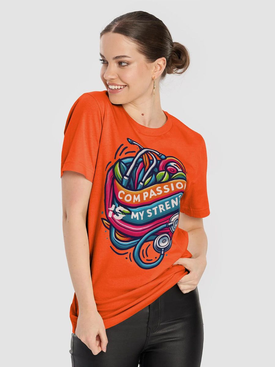 Compassion is My Strength Stethoscope T-Shirt product image (79)