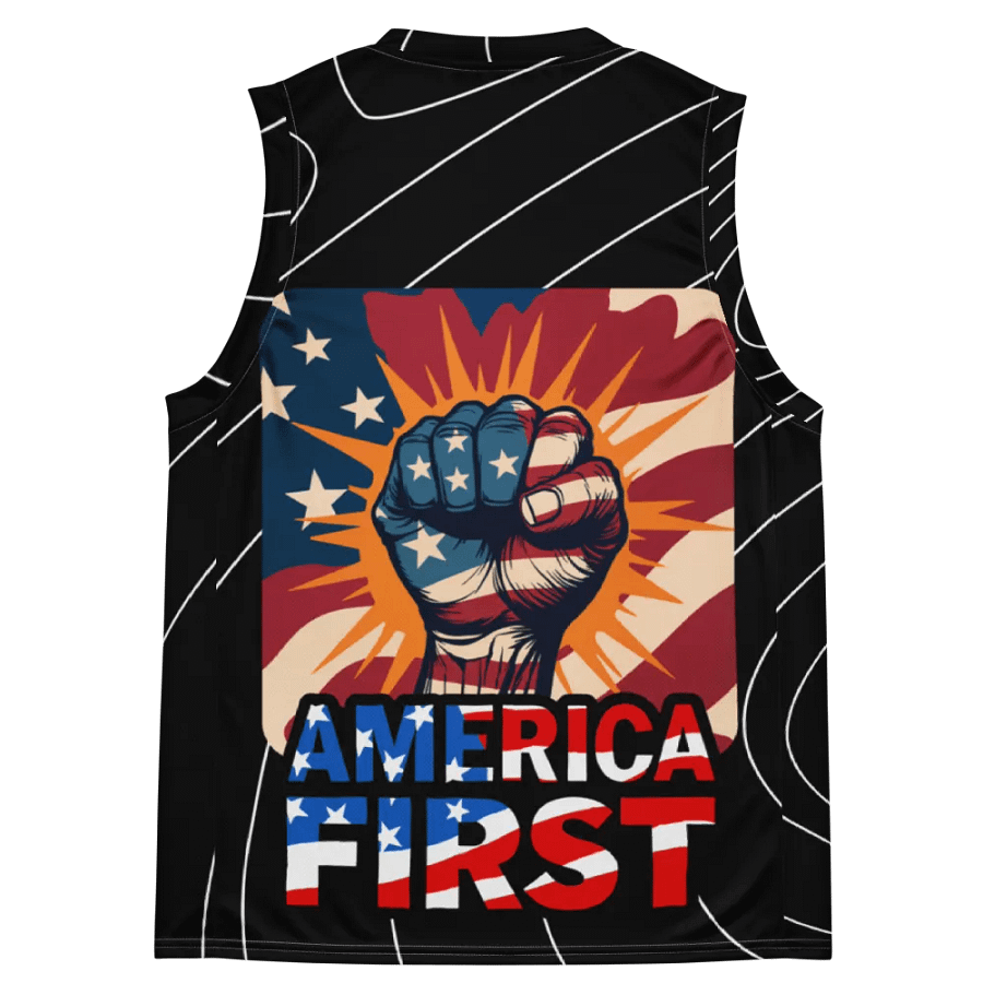 Basketball Jersey: America First product image (5)