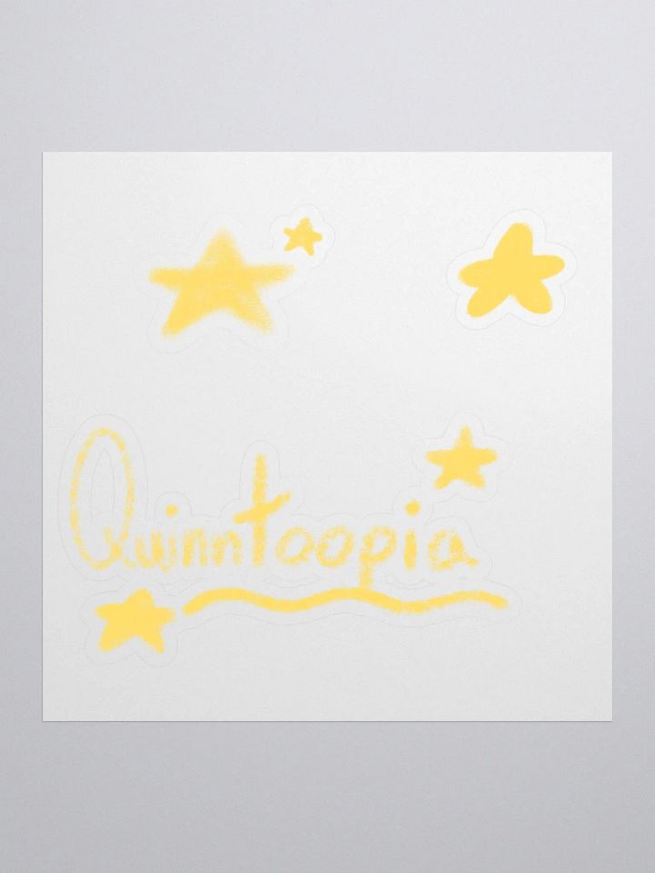 Quinntoopia Name & Star Stickers product image (1)